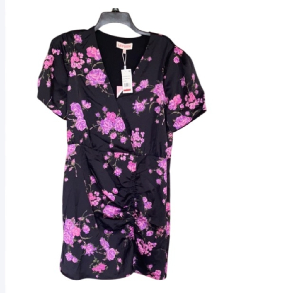 Leyden floral print retro dress size L